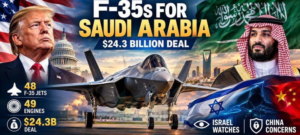 واشنطن تفتح الطريق أمام صفقة F-35 للسعودية بقيمة ٢٤٫٣ مليار دولار