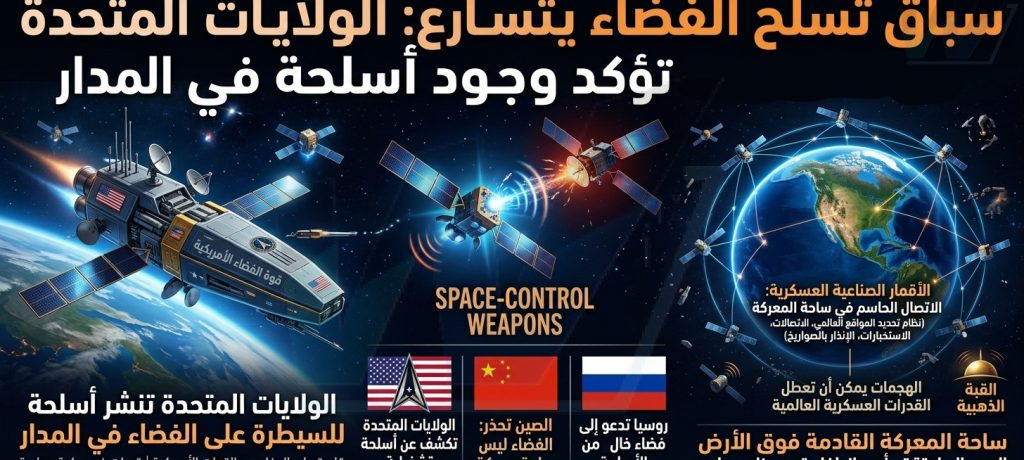 أميركا تؤكد: أسلحة في المدار وسباق الفضاء يدخل مرحلة جديدة